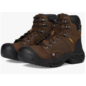 KEEN Utility Men's Mt Vernon II 6" Waterproof Boot (Steel Toe) Work, 9.5 wide